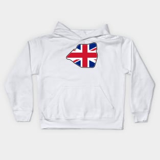 Castle Combe Circuit [flag] Kids Hoodie